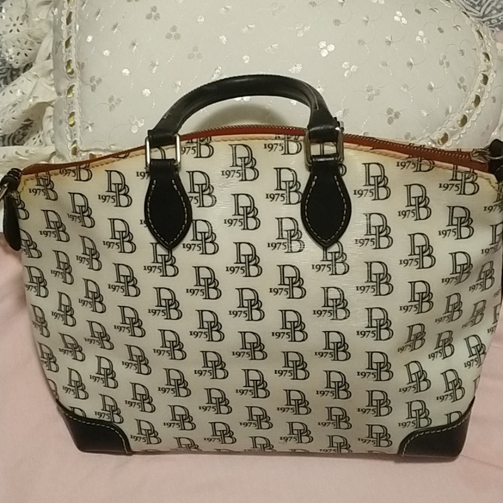 Dooney and Bourke 1975 anniversary satchel bag